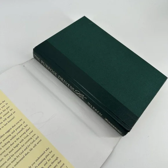 The Purpose Driven Life What on Earth am I Here For? Rick Warren New Hardcover W - Picture 4 of 8